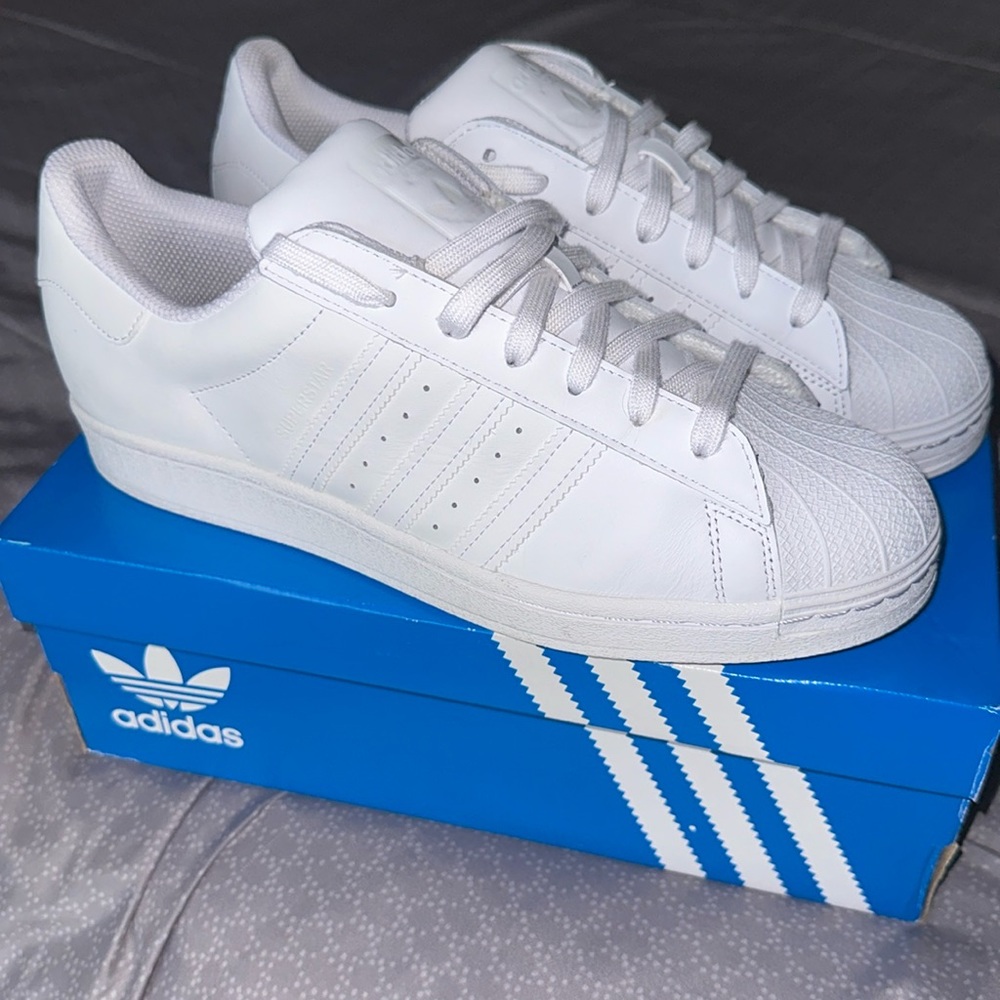 All White Shell Toes
